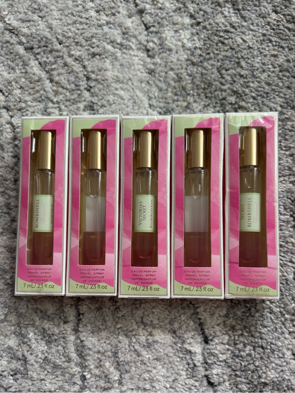 Victoria Secret- bombshell bouquet travel spray bundle